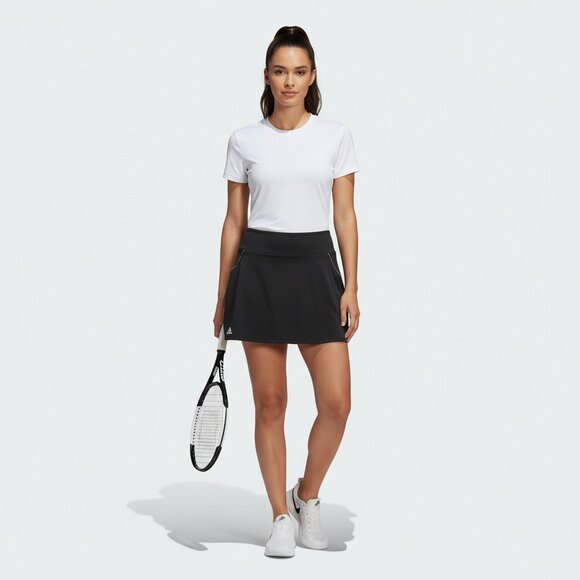 Adidas Black Athletic Sport Skort Skirt L - Picture 6 of 6